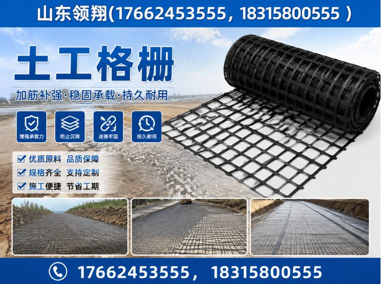 广州土工格栅展示图